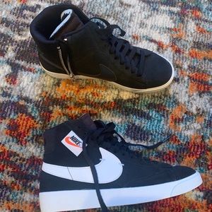 Nike Women’s High Top Sneaker Black 8 NEW